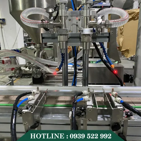 Máy Chiết Rót Dung Dịch Lỏng 2-12 Đầu Piston Tự Động 10 May Chiet Rot Dung Dich Long 2 12 Dau 4