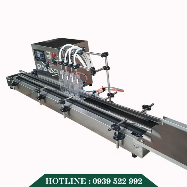 Máy Chiết Rót Dạng Lỏng 7 Vòi Bán Tự Động 11 May chiet rot dang long 7 voi ban tu dong 5
