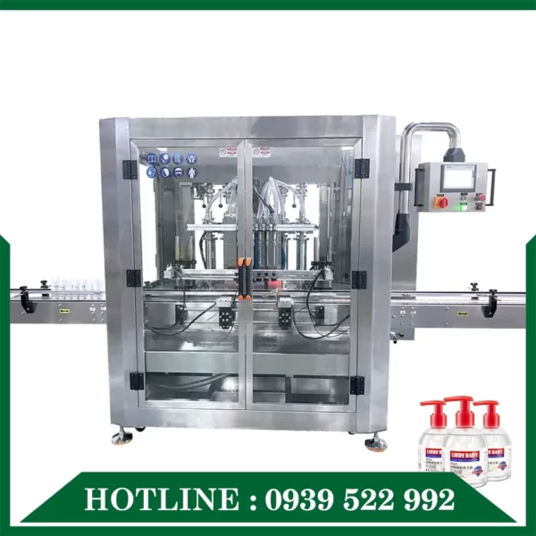 Dây Chuyền Chiết Rót Nước Giặt 11 day chuyen chiet rot nuoc giat 01