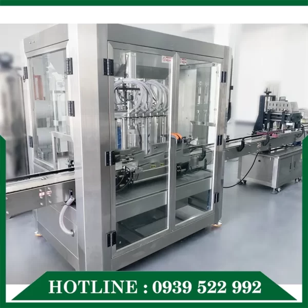 Dây Chuyền Chiết Rót Nước Giặt 9 day chuyen chiet rot nuoc giat 04