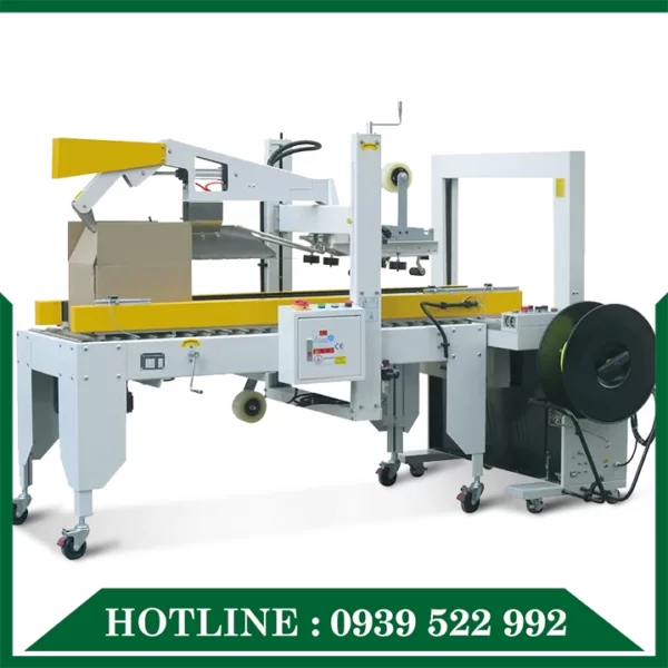 Dây Chuyền Dán Băng Dính Và Đai Thùng Tự Động 10 day chuyen dan bang dinh va dai thung tu dong 04