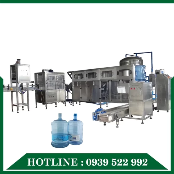 Dây Chuyền Đóng Bình Nước 20L TGTP-200 12 day chuyen dong binh nuoc 20l tgtp 200 05