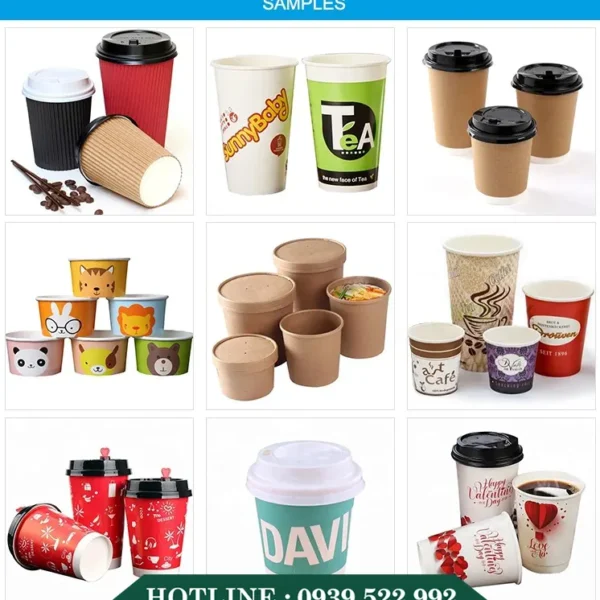 Dây Chuyền Sản Xuất Ly Giấy 8 day chuyen san xuat ly giay 2