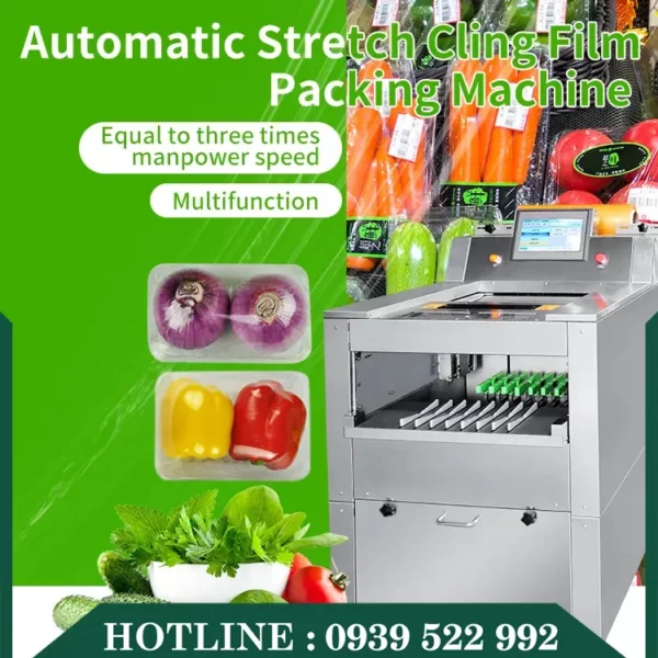 Máy Bọc Màng Thực Phẩm Tự Động KT-500FS 8 may boc mang thuc pham tu dong kt 500f 2