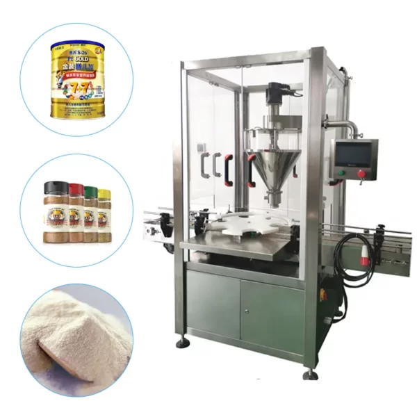 Máy Chiết Bột Trục Vít Kiểu Cân Tự Động