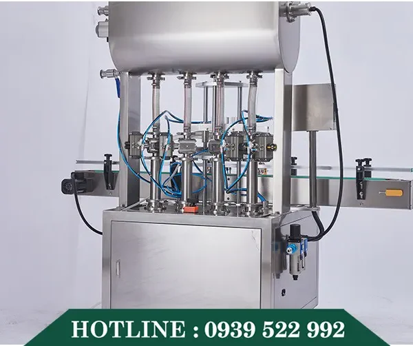 Máy Chiết Rót 4 Vòi Có Bồn Chứa 8 may chiet rot 4 voi co bon chua 3