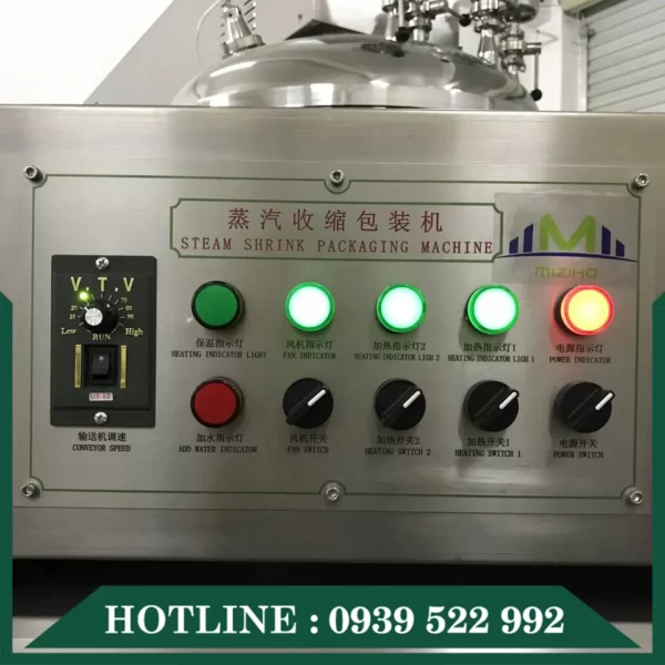 Máy Co Màng Chai Tư Động Hơi Nước 10 may co mang chai tu dong hoi nuoc 4