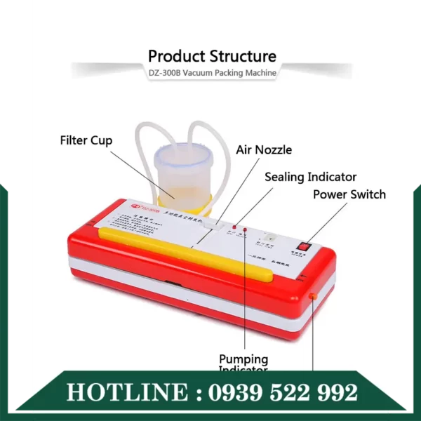 may hut chan khong dzq 300b 2