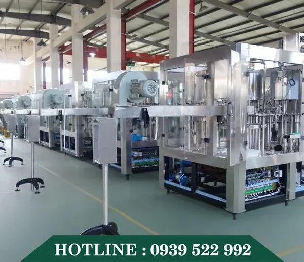 Dây Chuyền Sản Xuất Nước Uống Đóng Bình Tự Động TGPT-300 9 day chuyen dan xuat nuoc uong dong binh tu dong tgtp 300 1