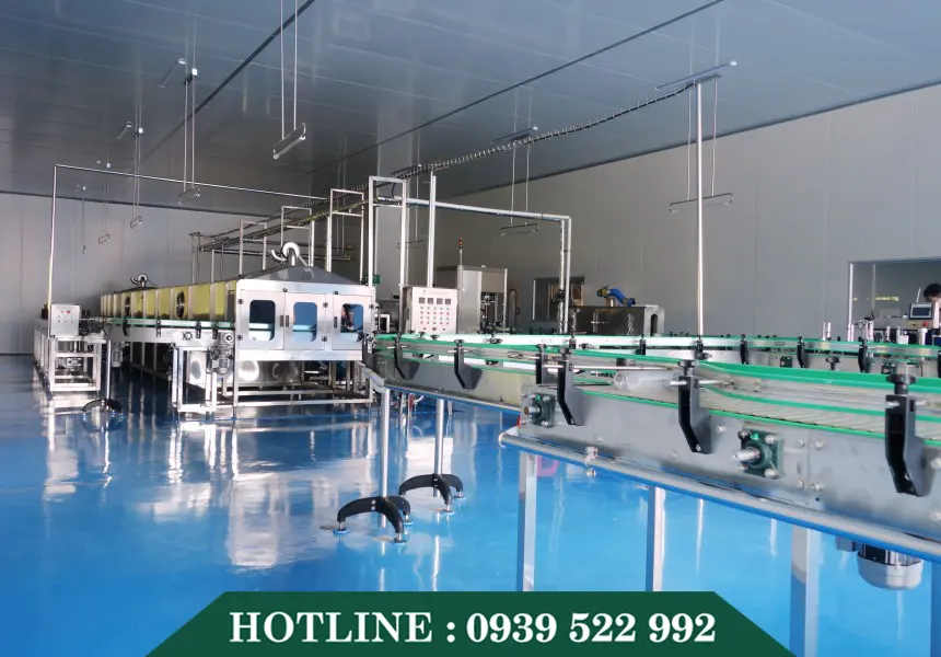 Dây Chuyền Sản Xuất Nước Uống Đóng Bình Tự Động TGPT-300 6 Dây Chuyền Sản Xuất Nước Uống Đóng Bình Tự Động TGPT-300 - Ảnh 6