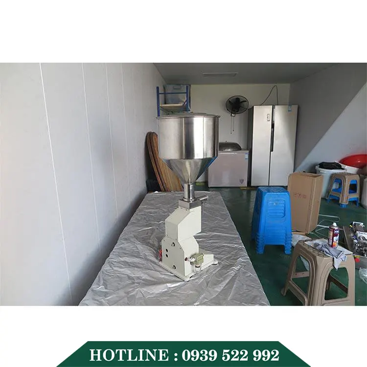 Máy Chiết Kem Dịch Đặc Chạy Khí Nén A02 - Ảnh 4