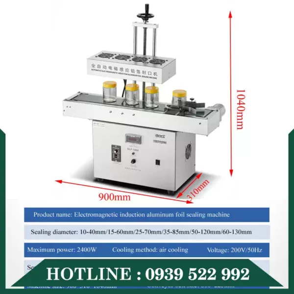 Máy Dán Màng Seal Băng Tải Cảm Ứng 7 may seal mang tu dong glf 2800 2