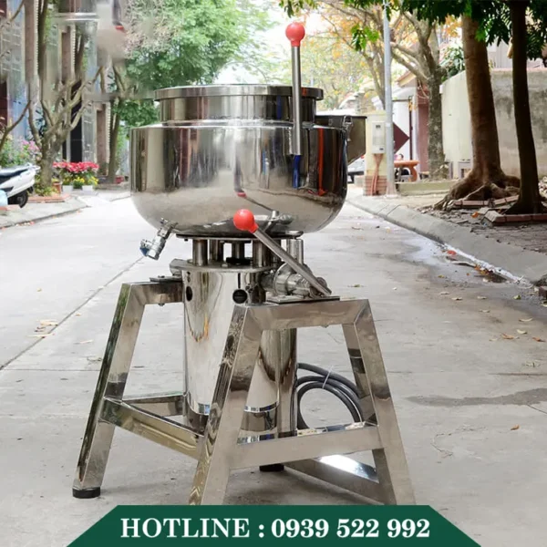 Máy Xay Giò Chả 25kg Có Biến Tần 8 MAY XAY GIO CHA 25KG CO BIEN TAN 3