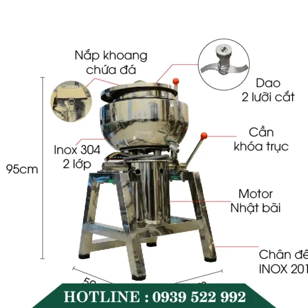 Máy Xay Giò Chả 1100w 7 May Xay Gio Cha 1100w 21