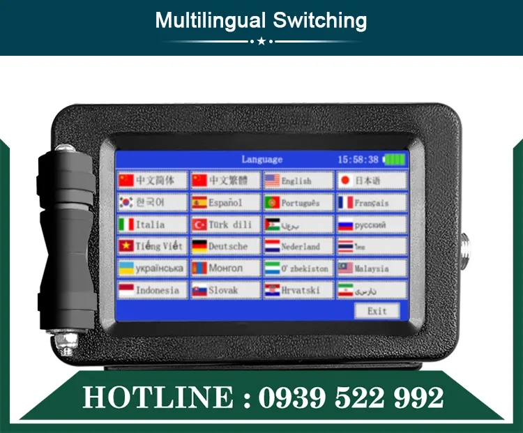 Máy In Date Phun Cầm Tay HC3 4 mau may indate phun cam tay hc3 127 mm 3