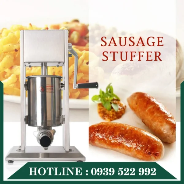 Máy Đùn Xúc Xích Quay Tay 5 Lít 9 may dun xuc xich quay tay 5 lit 1
