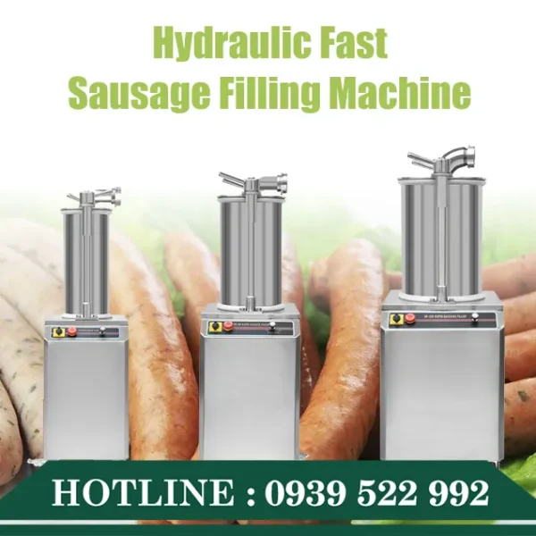 Máy Đùn Xúc Xích Thuỷ Lực SF-260 7 may dun xuc xich thuy luc sf 260 2