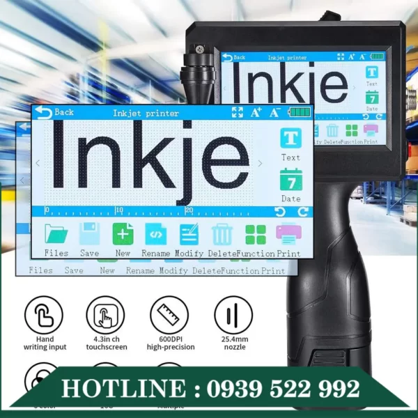 Máy In Date Phun Cầm Tay MX3S 8 may indate phun cam tay mx3s 2