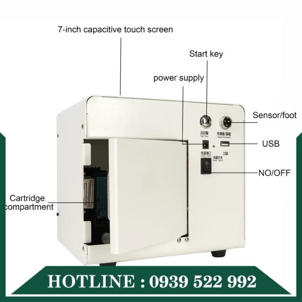 Máy In Date Phun Dạng Tĩnh H127 8 may indate phun dang tinh h127 3
