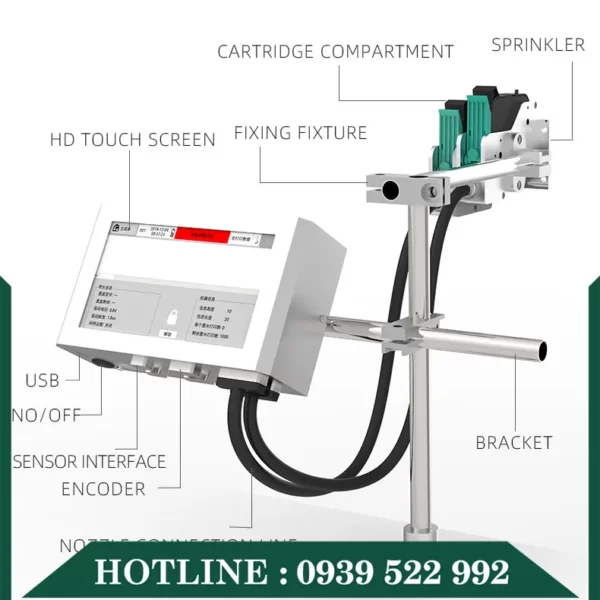 Máy In Date Phun Mã Ký Hiệu Lên Trứng T2 10 may indate phun ma ki hieu len trung t2 4