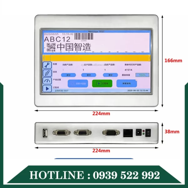 Máy In Date Phun Mã Ký Tự MX4 Pro 10 may indate phun ma ky tu mx4 pro 4