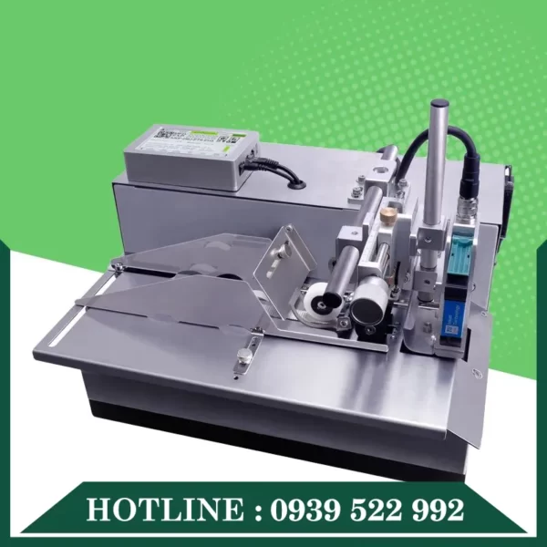 Máy In Date Phun Nhiệt Gá Lên Máy Phân Trang Tự Động HC380 6 may indate phun nhiet ga len may phan trang tu dong hc380 2
