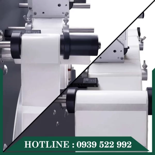 Máy In Date Phun Nhiệt Gá Lên Máy Sang Cuộn HC480 6 may indate phun nhiet ga len may sang cuon hc480 2