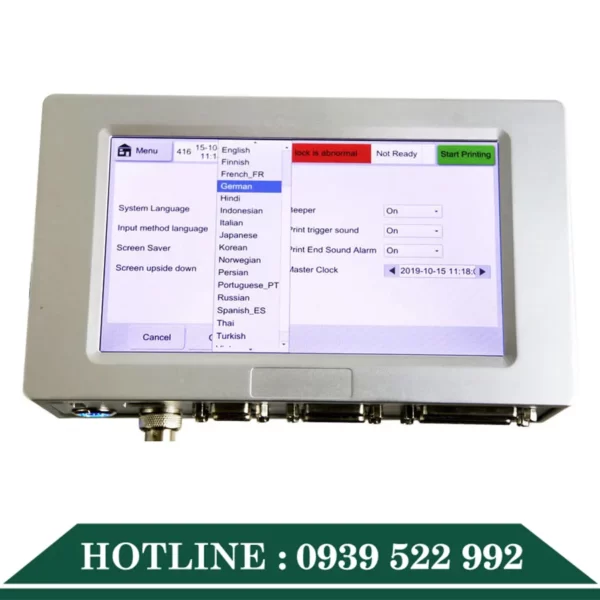 Máy Indate Phun Nhiệt Tự Động HC220 9 may indate phun nhiet tu dong hc220 4