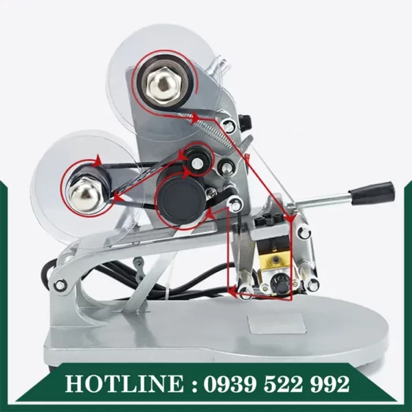 Máy In Date Mực Ribbon Thủ Công DY-8 10 may indate ribbon thu cong dy 8 4