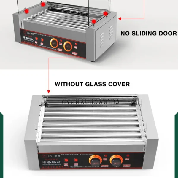 Tủ Nướng Xúc Xích 5 Thanh 8 may nuong thit xuc xich 11 thanh 2 1