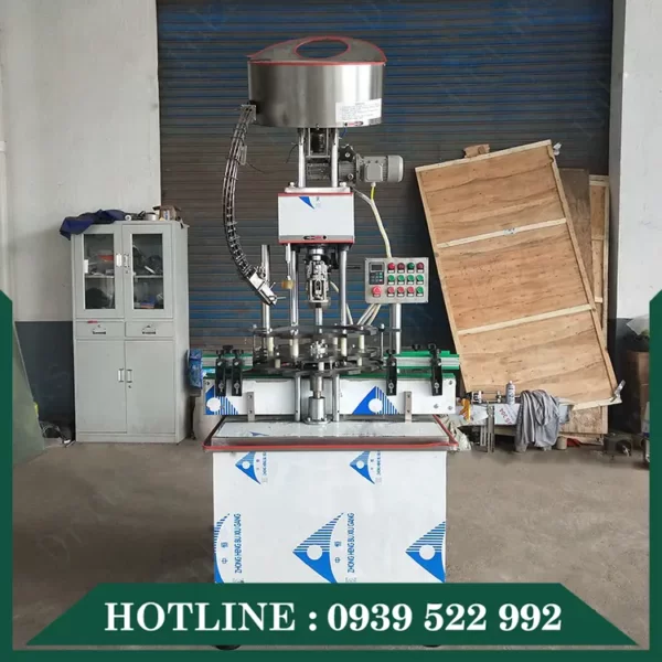 Máy Siết Nắp Chai Tự Động 10 may siet nap chai tu dong 2