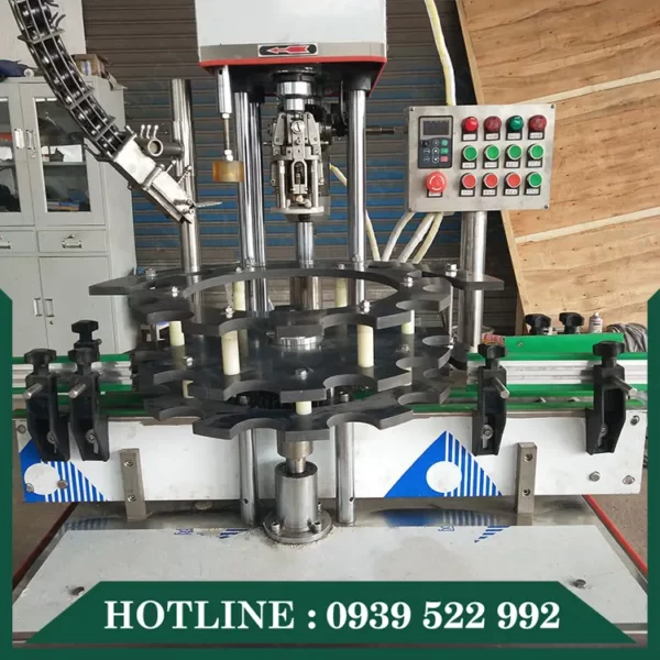 Máy Siết Nắp Chai Tự Động 8 may siet nap chai tu dong 4