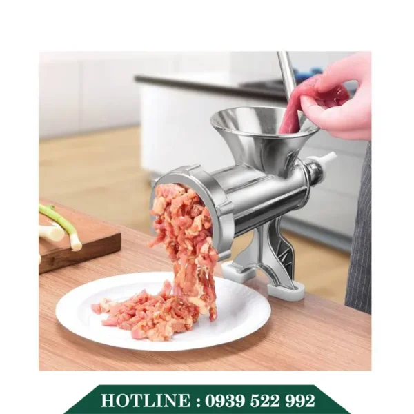 Máy Xay Thịt Quay Tay 10 may xay thit quay tay de 4