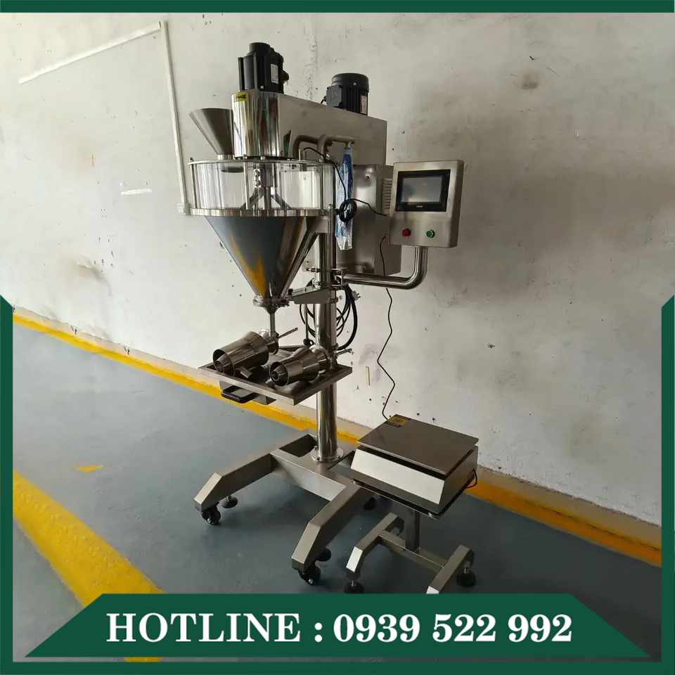 Máy Chiết Bột Trục Vít Công Nghiệp Bán Tự Động 10 Máy Chiết Bột Trục Vít Công Nghiệp Bán Tự Động - Ảnh 10