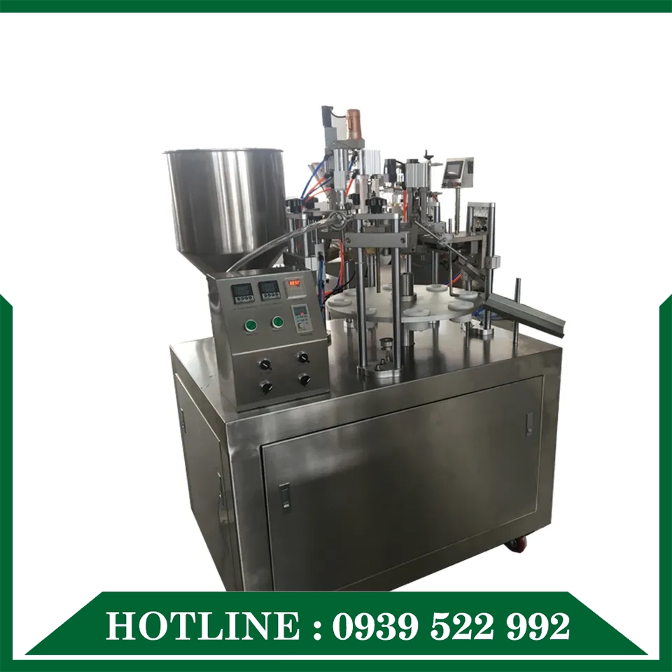 Máy Chiết Tuýp Bán Tự Động 15 CẤU TẠO CỦA MÁY CHIẾT TUÝP BÁN TỰ ĐỘNG