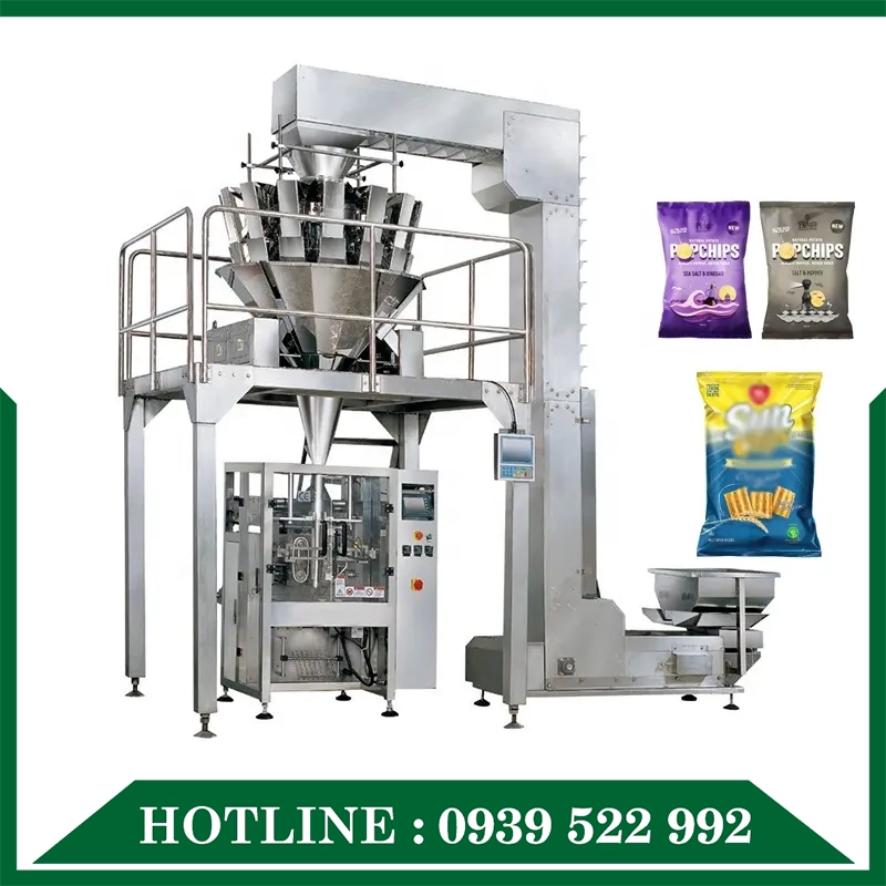 Máy Đóng Gói Cân Định Lượng 14 Đầu Cân Đóng Túi Zip 4 Máy Đóng Gói Cân Định Lượng 14 Đầu Cân Đóng Túi Zip - Ảnh 4