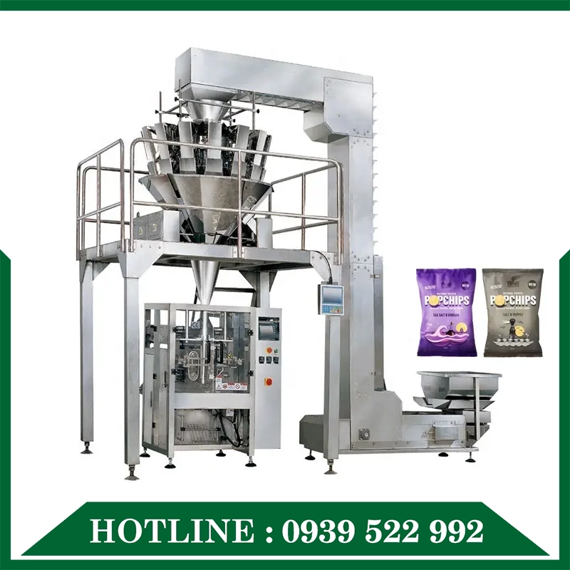 Máy Đóng Gói Cân Định Lượng 14 Đầu Cân Đóng Túi Zip 7 Máy Đóng Gói Cân Định Lượng 14 Đầu Cân Đóng Túi Zip - Ảnh 7