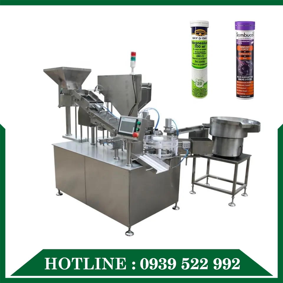 Máy Đóng Gói Viên C Sủi 19 LỢI ÍCH CỦA MÁY ĐÓNG GÓI TRONG CÔNG NGHIỆP