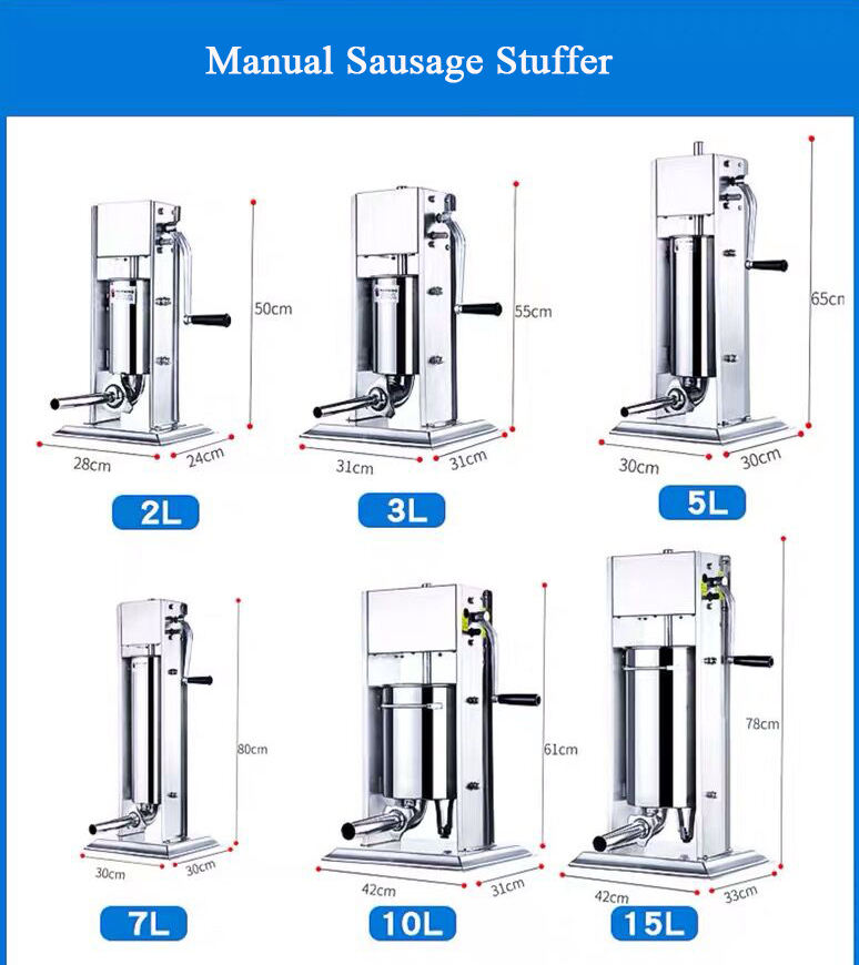 Máy Đùn Xúc Xích Quay Tay 5 Lít 13 may dun xuc xich quay tay 5 lit 1