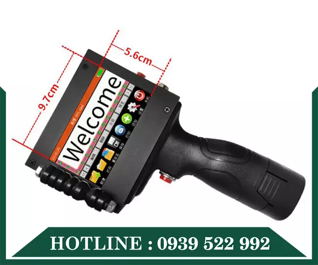 Máy In Date Phun Cầm Tay MX3 2 Máy In Date Phun Cầm Tay MX3 - Ảnh 2