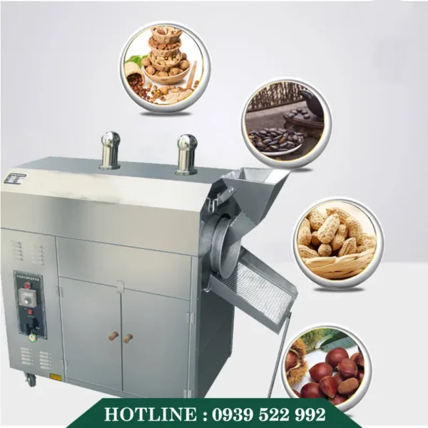 Máy Rang Hạt XL-25R Dùng Gas 8 MAY RANG HAT XL 25R DUNG GAS 3