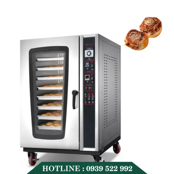 Lò Nướng Bánh Đối Lưu Dùng Điện 5 Khay 8 lo nuong banh doi luu dung dien 5 2