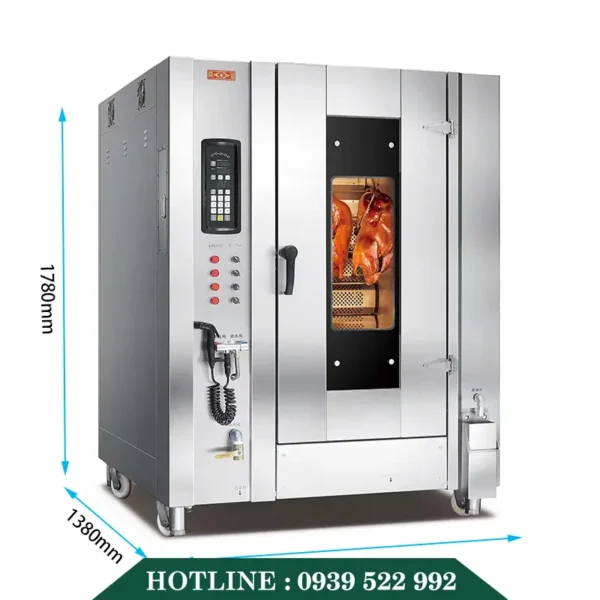 Lò Quay Công Nghiệp, Lò Quay Heo, Gà, Vịt Công Nghiệp 10 lo quay ga vit quay heo cong nghiep 3