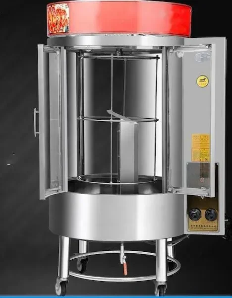 Lò Quay Vịt Kính Xoay 680 9 lo quay vit kinh xoay 850 2