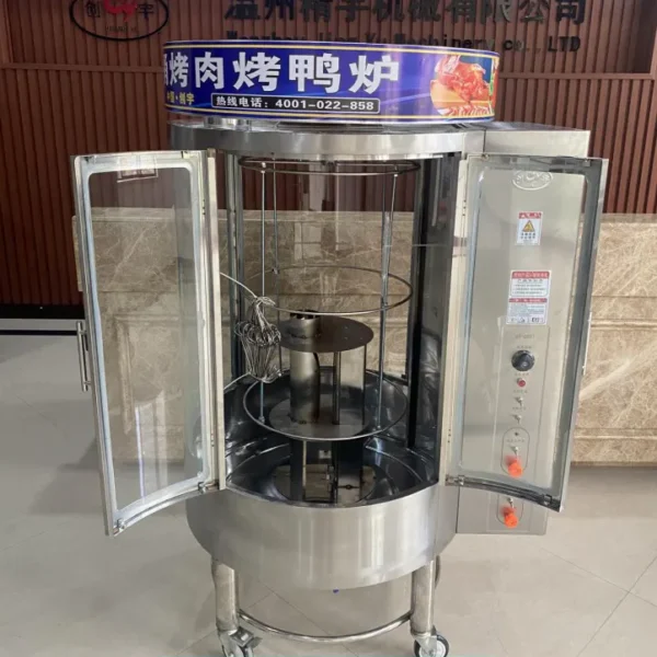 Lò Quay Vịt Kính Xoay 680 11 lo quay vit kinh xoay 850 4