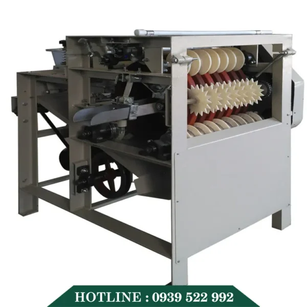 Máy Bóc Vỏ Đỗ Tương Ướt 9 may boc vo do tuong 4
