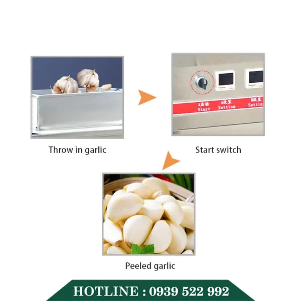 Máy Bóc Vỏ Hành Tỏi Công Nghiệp DSTP-200 8 may boc vo hanh toi cong nghiep dstp 200 3 copy