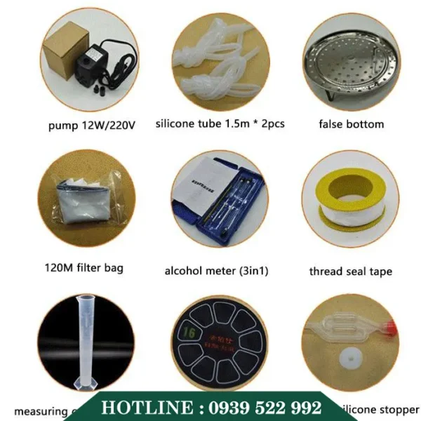 Máy Chưng Cất Tinh Dầu 12 Lít 6 may chung cat tinh dau 12 lit 3