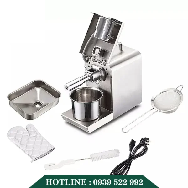 Máy Ép Dầu Thực Vật ZJ-609 8 may ep dau thuc vat zj 609 2