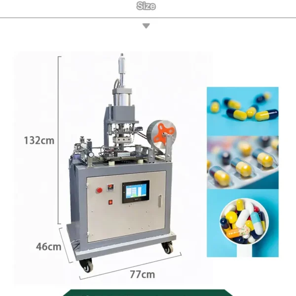 Máy Ép Vỉ Thuốc Bán Tự Động 210 9 may ep vi thuoc ban tu dong 210 2